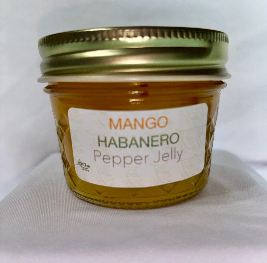 Mango Habanero Pepper Jelly 4oz