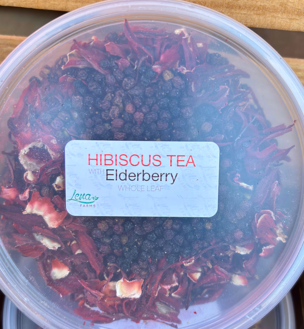 Hibiscus with elderberry